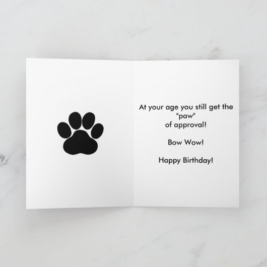 Australian Shepherd Verjaardagsfeest Hond Kaart (Binnen)