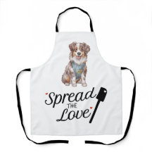 Australian Shepherd verspreidt de liefde