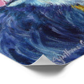 Australian Shepherd Wall Print (Hoek)