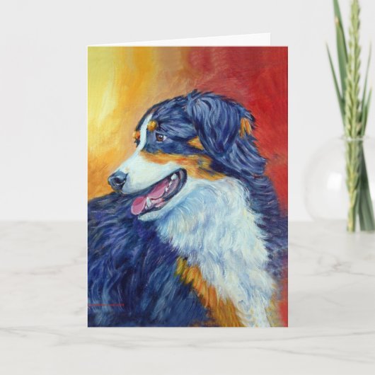 Australian Shepherd Wenskaarten Kaart (Voorkant)