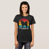 Australian Shepherd Whisperer Retro  T-shirt (Voorkant volledig)