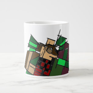 Australian Shepherd winter Grote Koffiekop