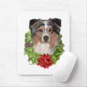 Australian Shepherd Wreath Muismat (Met muis)