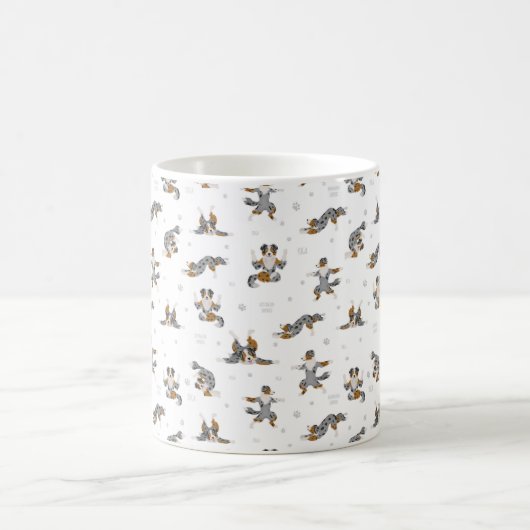 Australian Shepherd Yoga Mok (Center)