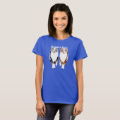 Australian Shepherds Rule T-shirt (Voorkant volledig)