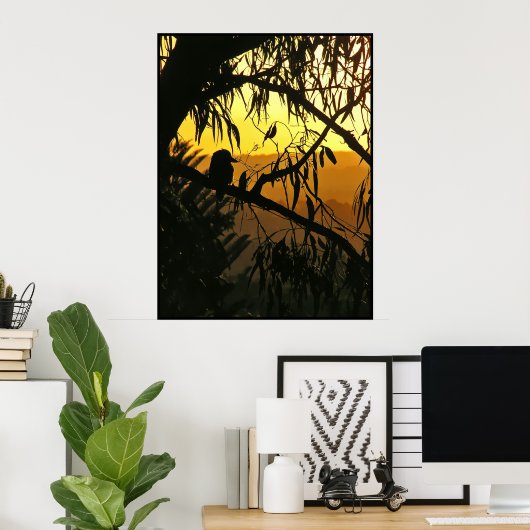 Australian Solstice Sunset Poster (Thuiskantoor)