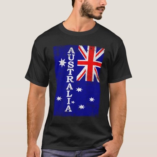 Australian Souvenirs Gift -  Australische vlag T-shirt (Voorkant)