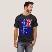 Australian Souvenirs Gift -  Australische vlag T-shirt (Voorkant volledig)