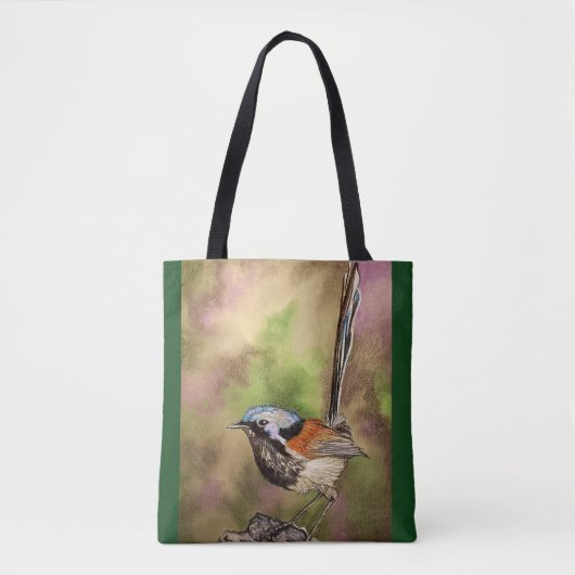 Australian Splendid Fairy Wren Tote Bag (Voorkant)