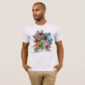 Australian Struik Flowers Boeket Wattle Protea T-shirt (Voorkant volledig)