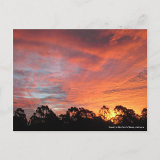 Australian Sunset Briefkaart