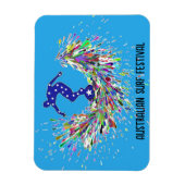 Australian Surf Festival Magnet Magneet (Verticaal)