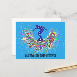Australian Surf Festival Post Kaart