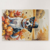 Australian Terrier Autumn verlaat Thanksgiving Legpuzzel (Horizontaal)