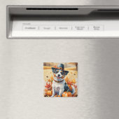 Australian Terrier Autumn verlaat Thanksgiving Magneet (Insitu (Vaatwasser))