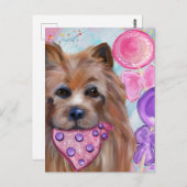 AUSTRALIAN TERRIËR   BRIEFKAART (Voorkant / Achterkant)