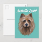 AUSTRALIAN TERRIËR BRIEFKAART (Voorkant / Achterkant)