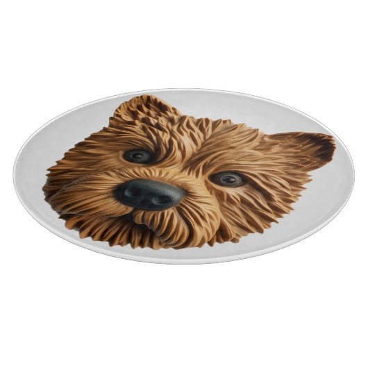 Australian Terrier Dog 3D geïnspireerd Snijplank (Hoek)