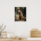 Australian Terrier Dog Art Print Poster (Keuken)