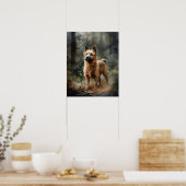 Australian Terrier Dog Art Print Poster (Keuken)