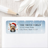 Australian Terrier Dog Return Address Labels (Insitu)