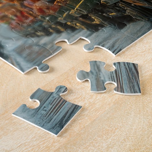 Australian Terrier Dog Roller Onderzetter Kerst Legpuzzel (Zijkant)