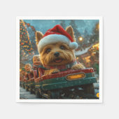 Australian Terrier Dog Roller Onderzetter Kerst Servet (Voorkant)