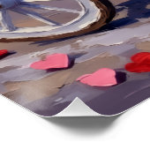 Australian Terrier Dog Valentine's Day Perfect Poster (Hoek)