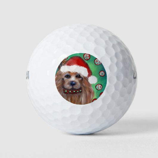 AUSTRALIAN TERRIËR GOLFBALLEN (Voorkant)