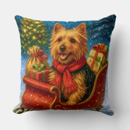 Australian Terrier Holiday  Kussen