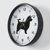 Australian Terrier Hondenras Silhouette (Hoek)