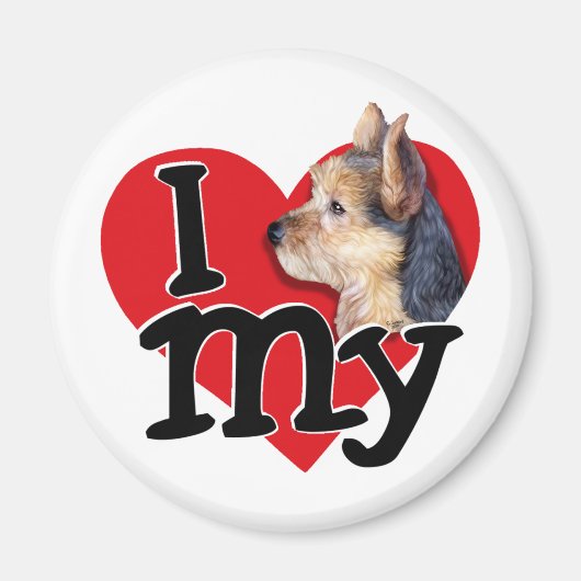 Australian Terrier I (hart) mijn Magneet (Voorkant)