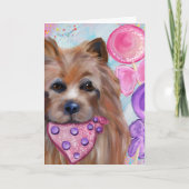 AUSTRALIAN TERRIËR   KAART (Voorkant)