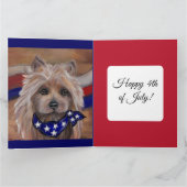  AUSTRALIAN TERRIËR   KAART (Binnen)