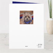  AUSTRALIAN TERRIËR   KAART (Achterkant)