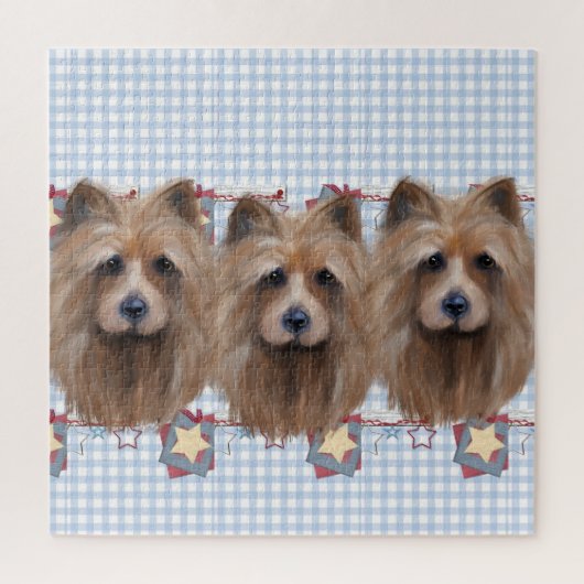 AUSTRALIAN TERRIËR    LEGPUZZEL (Verticaal)