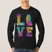 Australian Terrier Love T-shirt (Voorkant)