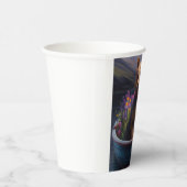 Australian Terrier op Paddle: Een Schilderachtig a Papieren Bekers (Rechts)