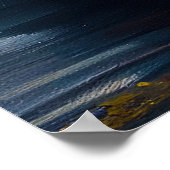 Australian Terrier op Paddle: Een Schilderachtig a Poster (Hoek)