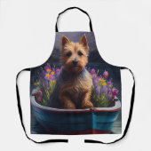 Australian Terrier op Paddle: Een Schilderachtig a Schort (Voorkant)