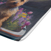 Australian Terrier op Paddle: Een Schilderachtig a Snijplank (Hoek)