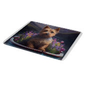 Australian Terrier op Paddle: Een Schilderachtig a Snijplank (Hoek)