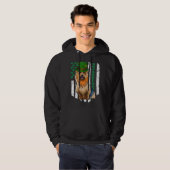 Australian Terrier St Patricks Day Irish American  Hoodie (Voorkant volledig)