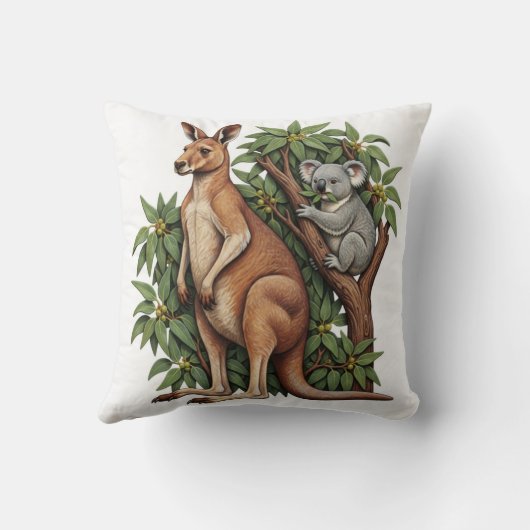 Australian Throw Cushion Kussen (Achterkant)