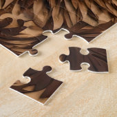 Australian Tree Hugger: Koala Beer Houtprint Legpuzzel (Zijkant)