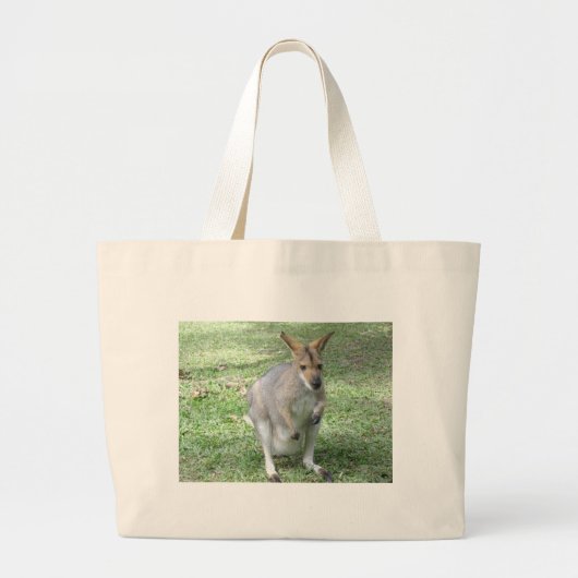 Australian Wallaby Grote Tote Bag (Voorkant)