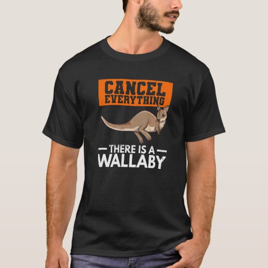 Australian Wallaby Quote For A Wallaby T-shirt (Voorkant)