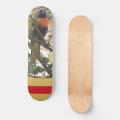 Australian Wattle Rainbow Lorikeet Cockato Bird Persoonlijk Skateboard (Voorkant)