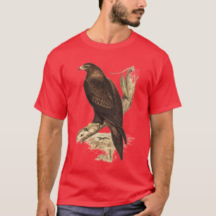Australian Wedge op de trein. Een enorme vogel van T-shirt