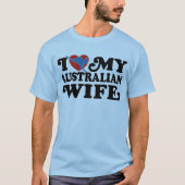 Australian Wife T-shirt (Voorkant)